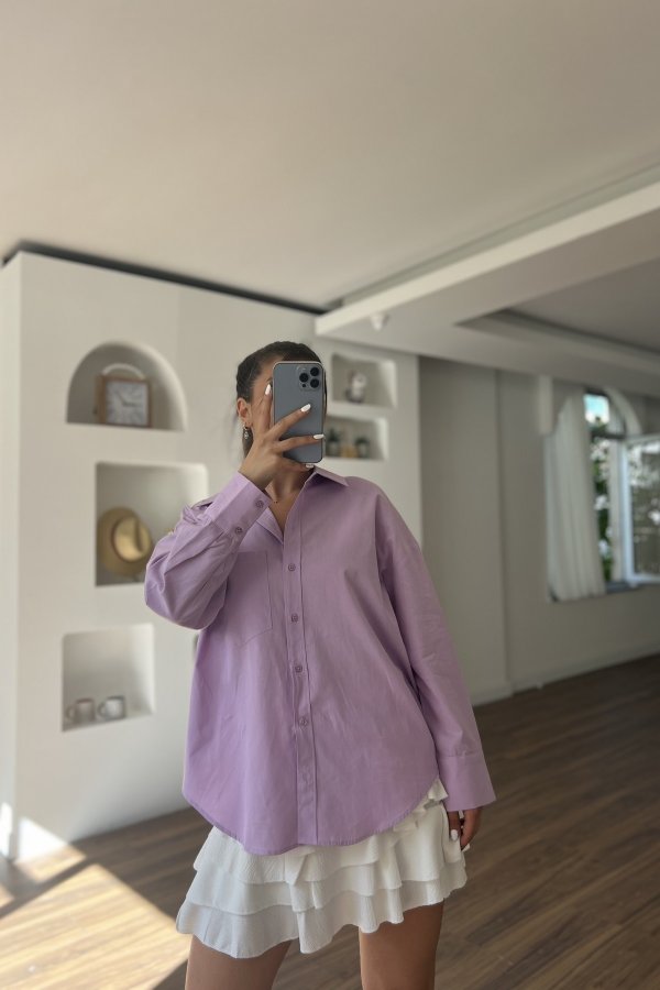 SALAŞ BASİC PAMUK GÖMLEK