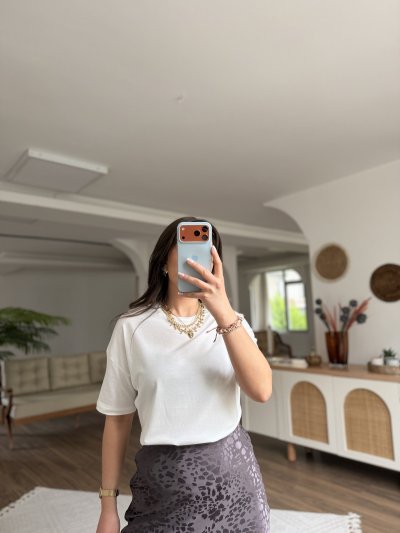 BİSİKLET YAKA BASİC PAMUK TİŞÖRT