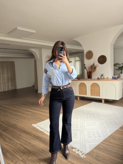 MARKA MODEL ORJİNAL PAÇA FLARE JEAN