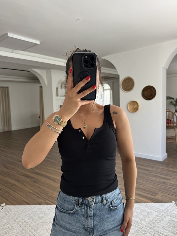 YAKA ÇITÇIT MODAL PAMUK ATLET