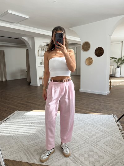 TEK PİLE ARKA KAPAK CEP KETEN KEMERLİ PA