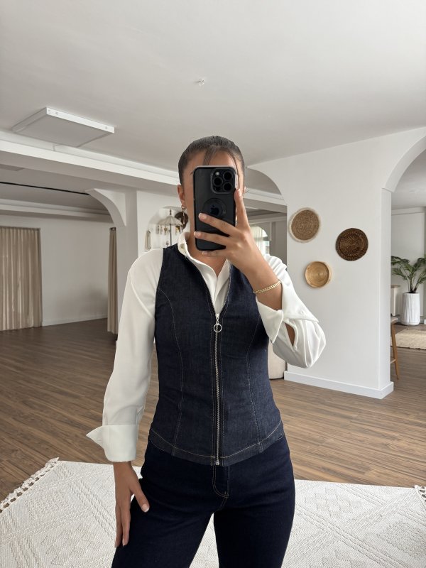 ÖN FERMUARLI KOT YELEK