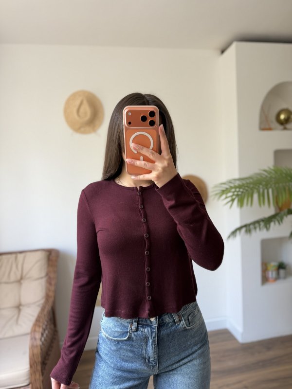 DÜĞMELİ İNCE VİSKON HIRKA