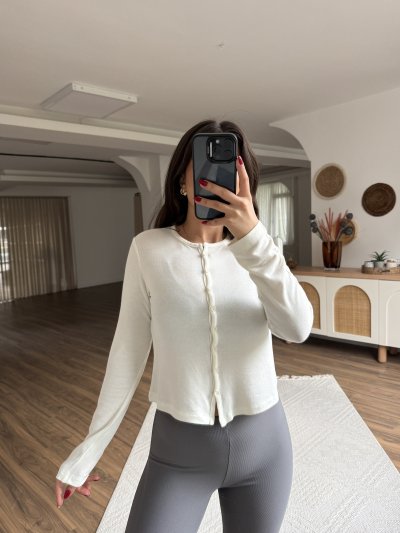 DÜĞMELİ İNCE VİSKON HIRKA