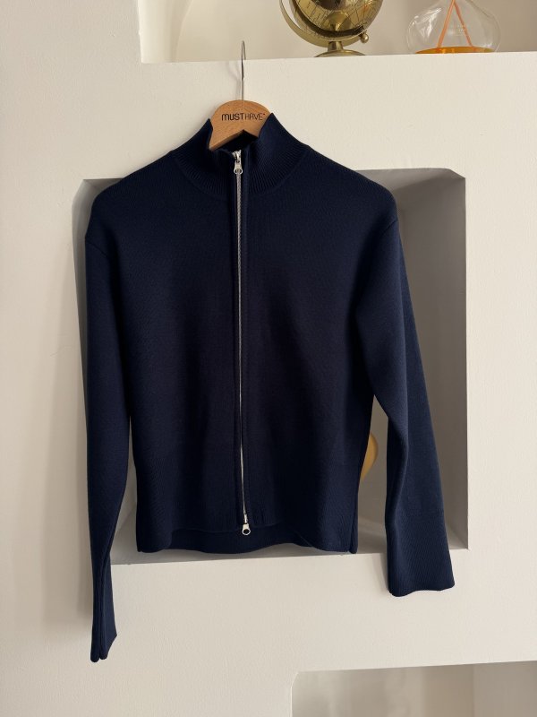 ÇİFT YÖN FERMUAR DİK YAKA HIRKA