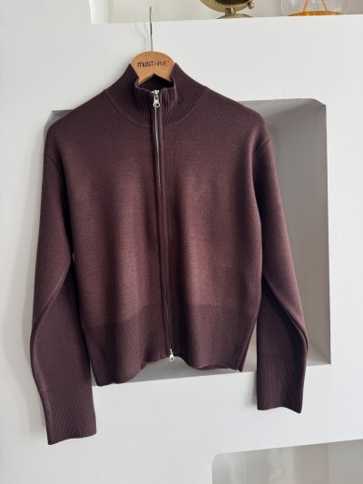 ÇİFT YÖN FERMUAR DİK YAKA HIRKA