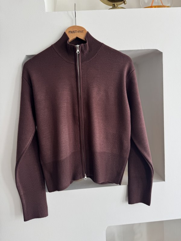 ÇİFT YÖN FERMUAR DİK YAKA HIRKA