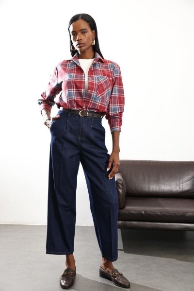 TEK PENSLİ BALON MODEL İNCE JEAN