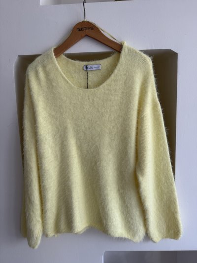 KAYIK YAKA YUMUŞAK DOKU KAZAK