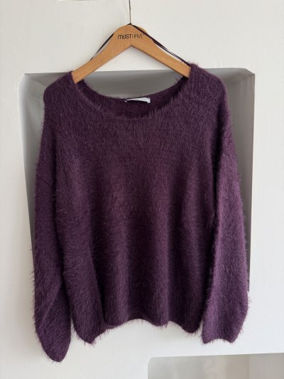 KAYIK YAKA YUMUŞAK DOKU KAZAK