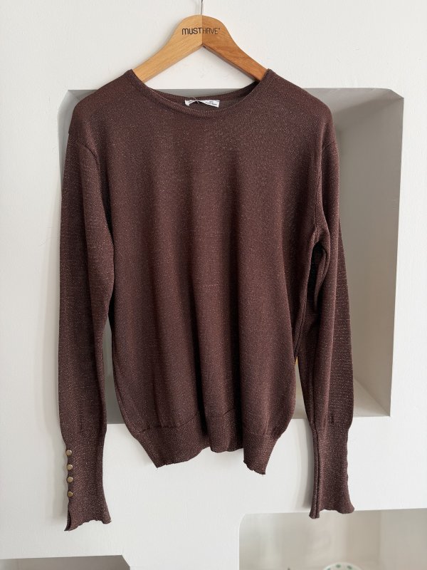 BİSİKLET YAKA KOL DROP SİMLİ VİSKON KAZAK