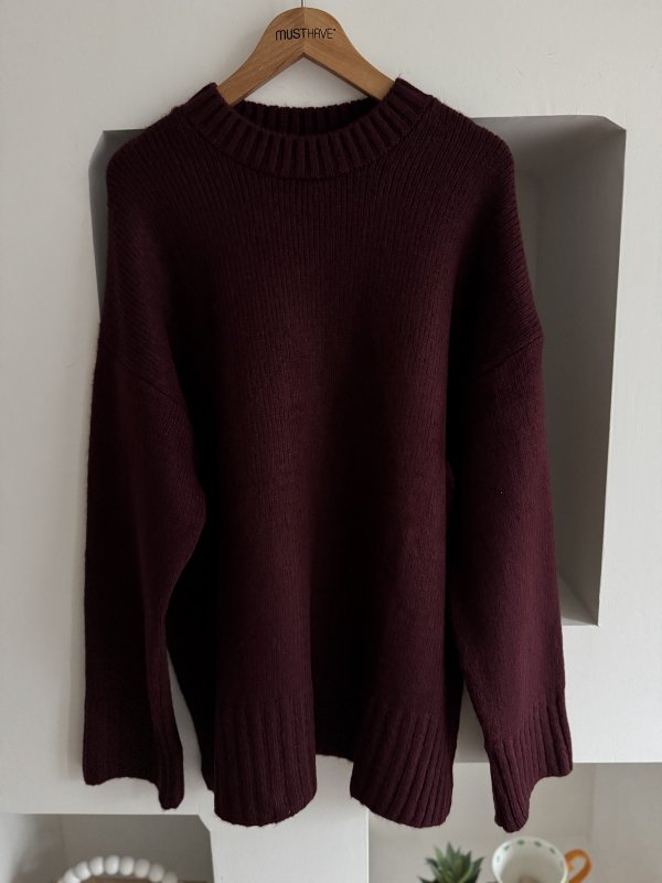 BİSİKLET YAKA SALAŞ KAZAK