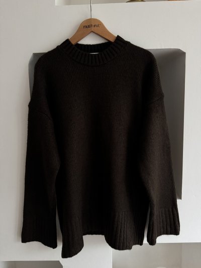 BİSİKLET YAKA SALAŞ KAZAK